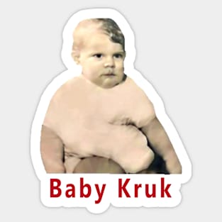 Baby Kruk Sticker